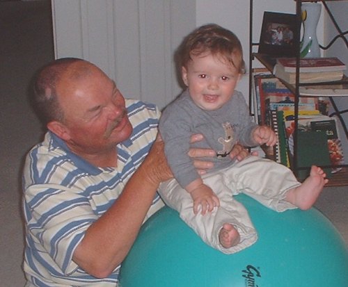 Bouncy Ball fun with Grandpa