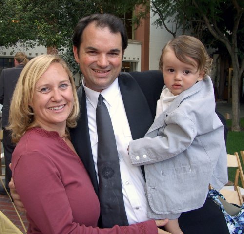 Happy Family at Bonnie and Charlie's Wedding