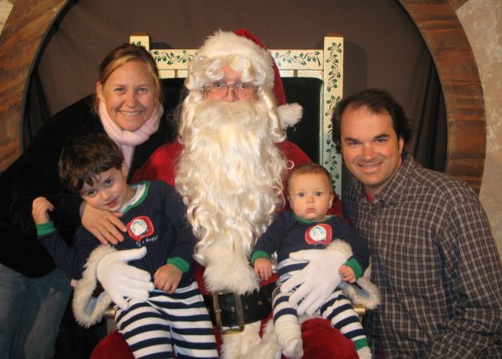 Us with Santa