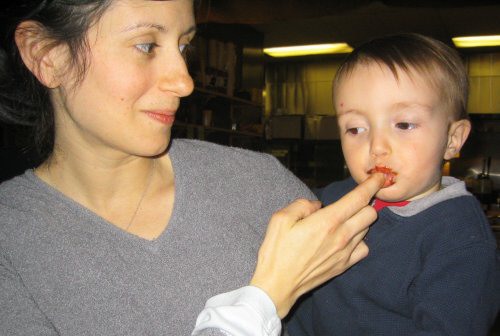 Xander loves cupcakes!