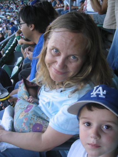 Grant's first Dodger Game