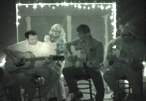 Greg, Molli, Sean, Axel, and Matt sing a goodbye song