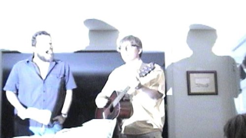 Matt and Ken, singing their song