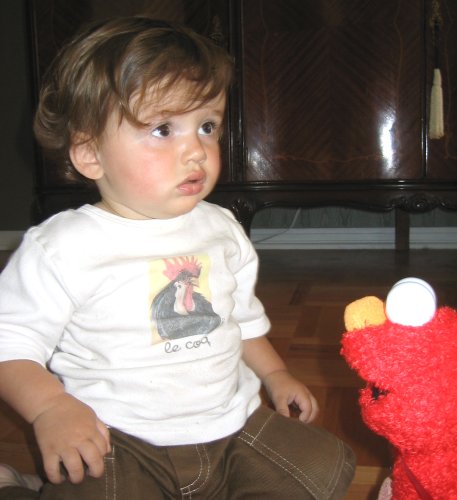 Sean and Elmo