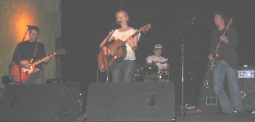 Taylor Ross with Michael Long on guitar